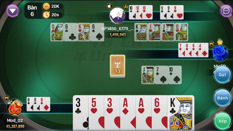 Bài phỏm tại Rikvip – Trải nghiệm game bài thú vị và hấp dẫn 3 Bài phỏm tại Rikvip rất đáng được tin cậy