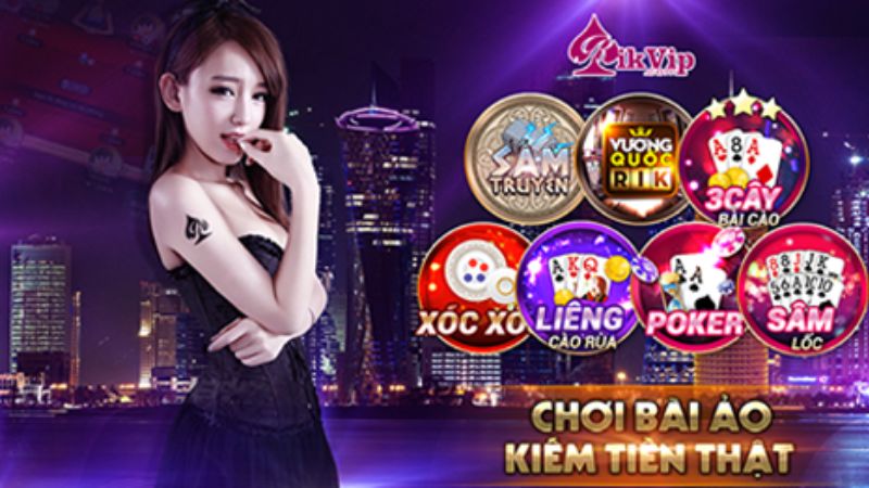 Rikvip – Cổng game bài uy tín với hàng triệu người chơi 2 Cổng game Rikvip cung cấp nhiều trò chơi hấp dẫn và đa dạng