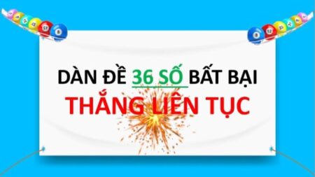 Dàn đề 36 số bất bại tại Rikvip là một chiến thuật nổi bật, được nhiều người chơi ưa chuộng