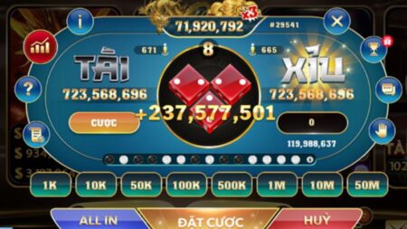 Game tài xỉu tại Rikvip mang đến cơ hội thắng lớn mỗi ngày