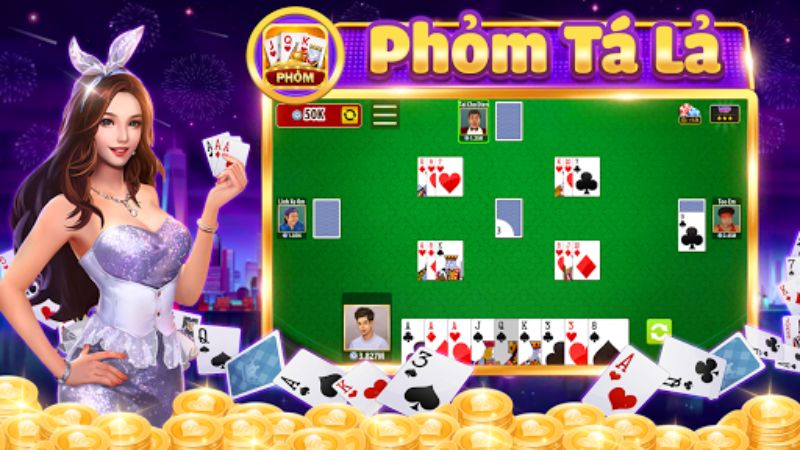 Phỏm Tá Lả tại Rikvip: Game bài đỉnh cao, thắng lớn hôm nay! 1 Phỏm Tá Lả tại Rikvip một trong những trò chơi được yêu thích nhất